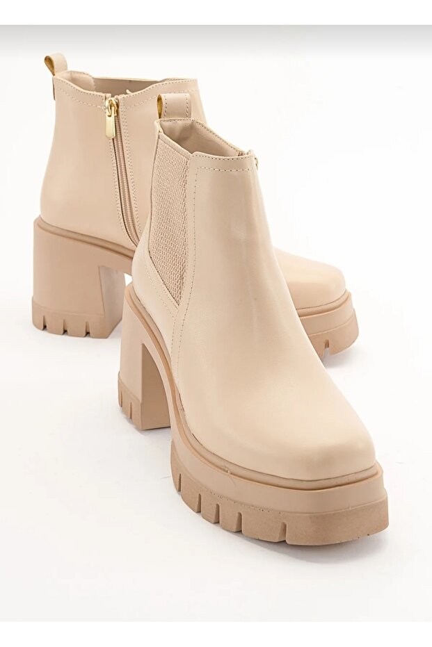 KADIN PLATFORMLU KALIN TOPUK BOOTİE BOT - 1