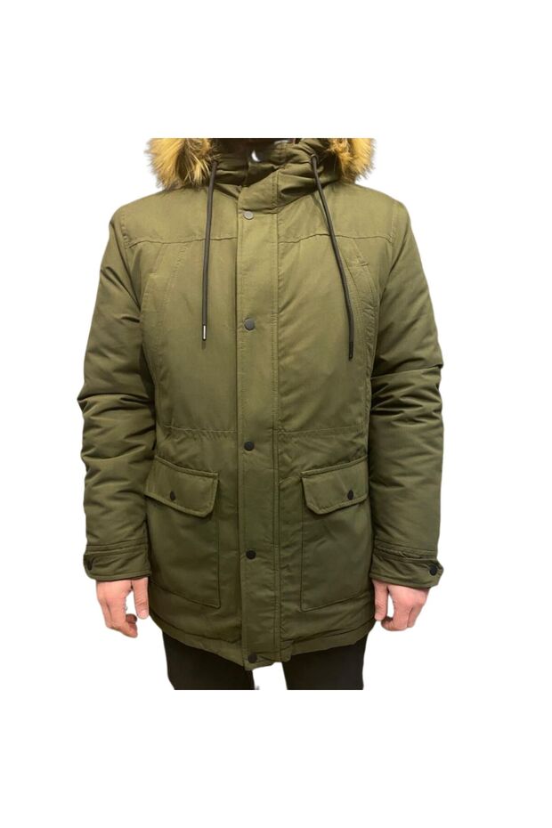 PREMİUM SVR KAPŞONLU MONT - 1