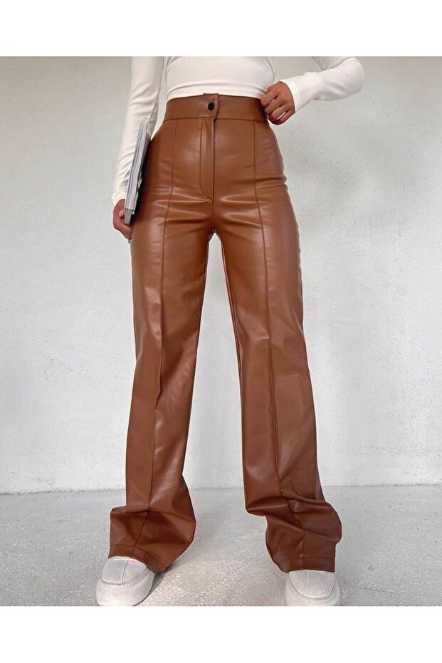 WOMEN'S LEATHER TROUSERS