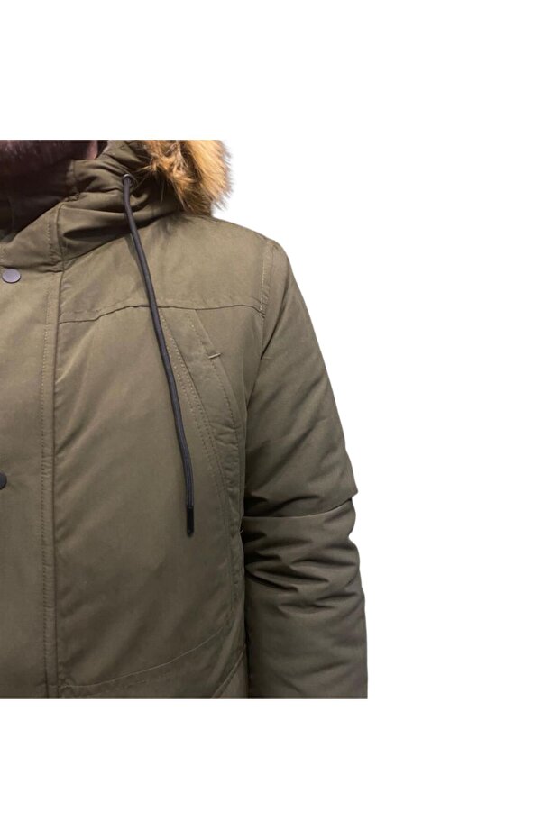 PREMİUM SVR KAPŞONLU MONT - 2