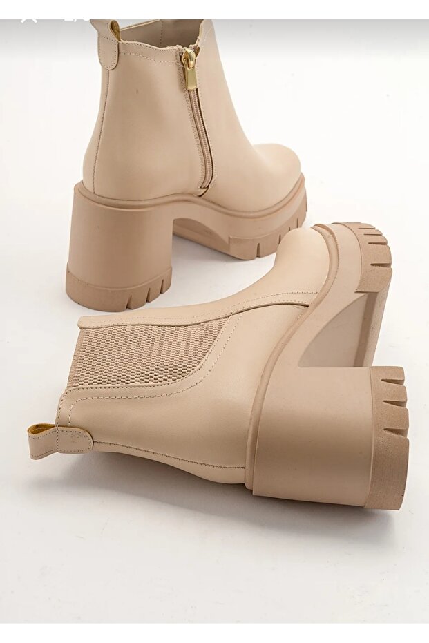 KADIN PLATFORMLU KALIN TOPUK BOOTİE BOT - 2