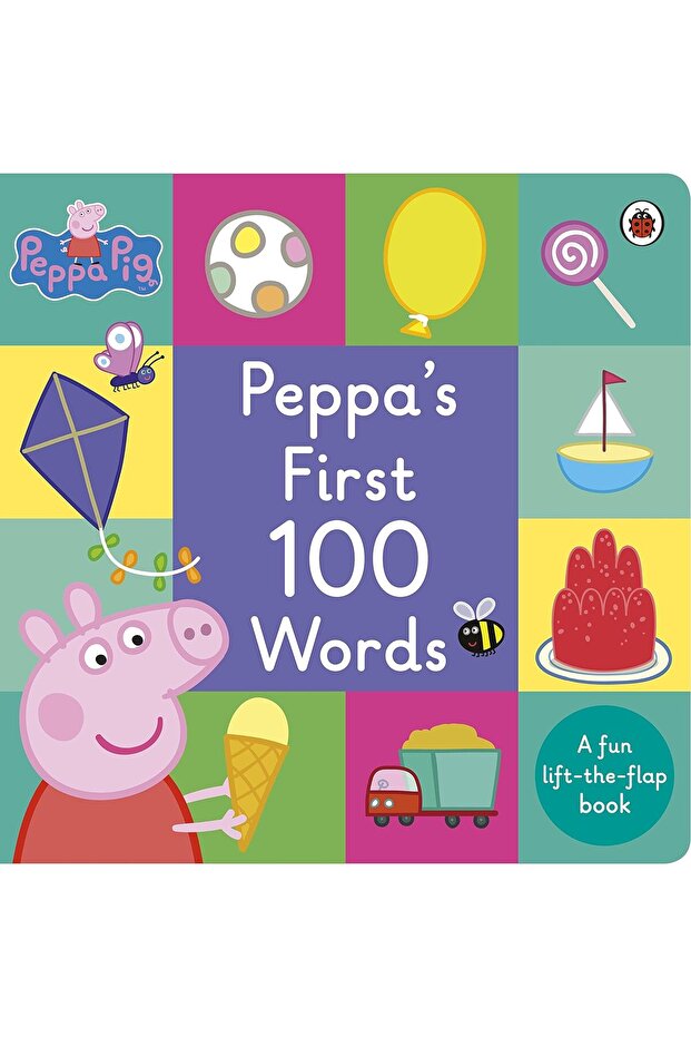 Peppa Pig: Peppa's First 100 Words: A Lift-the-Flab Book