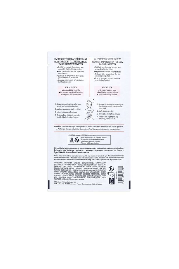Reine Blanche Sheet Mask - Reine Blanche Aydınlatıcı Kağıt Maske - 26 G - 2