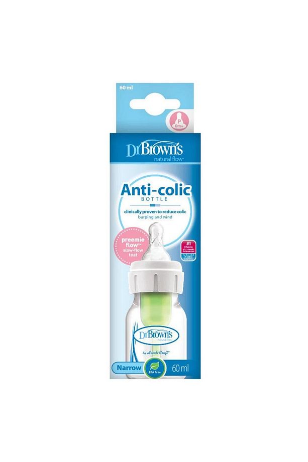 60 ml Mini Dar Ağız Options Pp Biberon Prematüre Biberon Emziği Ile Yenidoğan 0+3 Ay - 4