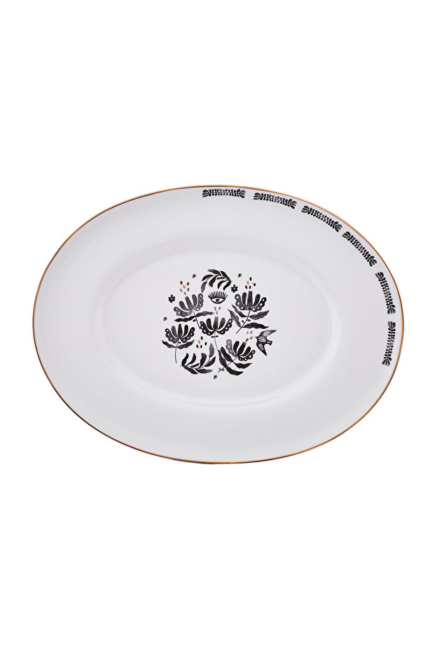 Eye Fine Bone Kayık Tabak 25 cm - 2