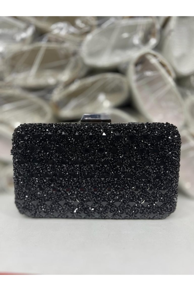 Taşlı abiye çanta - 3