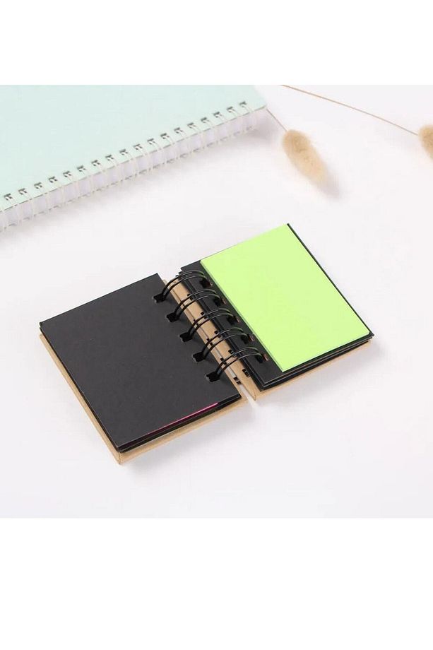 Yapışkan Postitli Mini Not Defteri - 4