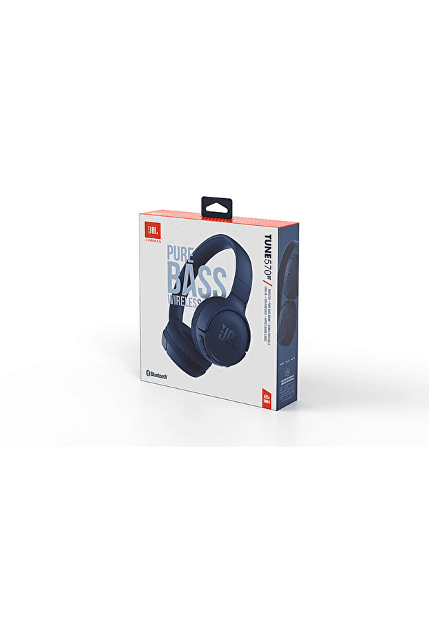 Tune 570BT Bluetooth Kulak Üstü Kulaklık Mavi - 3