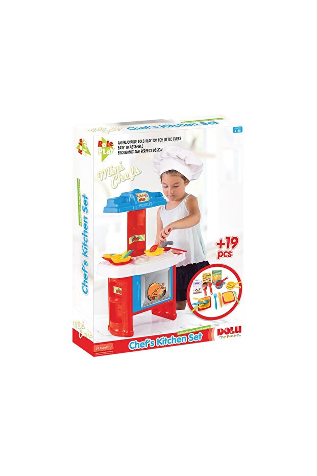 4118 Şefin Mutfak Seti -Dolu - 1