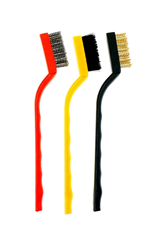 Kitchen Rust Removal Brush | Gas Stove Deep Cleaning Brush Set of 3