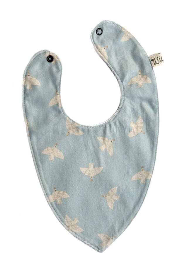 Freebird Blue Organic Cotton Apron