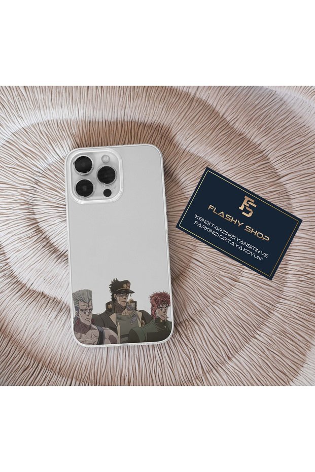 Realme C55 Compatible Jojo's Bizarre Adventure Characters Design Transparent Case