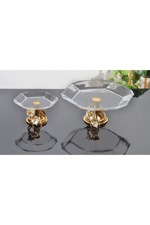 طقم عرض ذو قدم سداسية مكون من قطعتين - 1