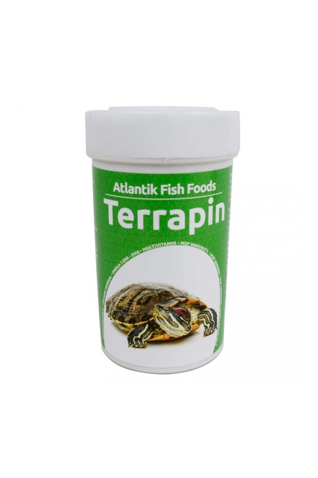 Turtle Calcium Green Sticks 10x125 ml Su Kaplumbağası Yüzen Yemi, Terrapin 2x100ml - 4