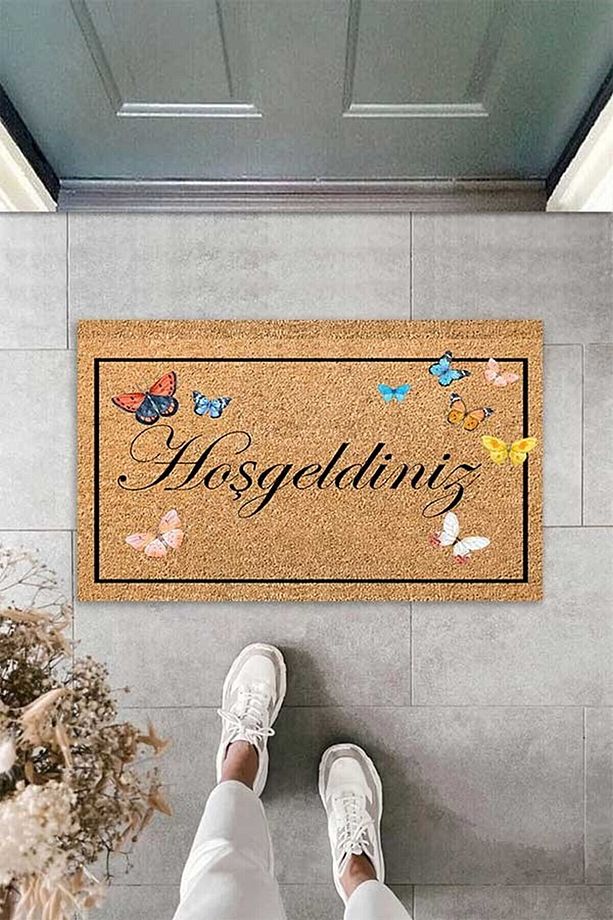 Dekoratif Kapı Önü Paspası - 2