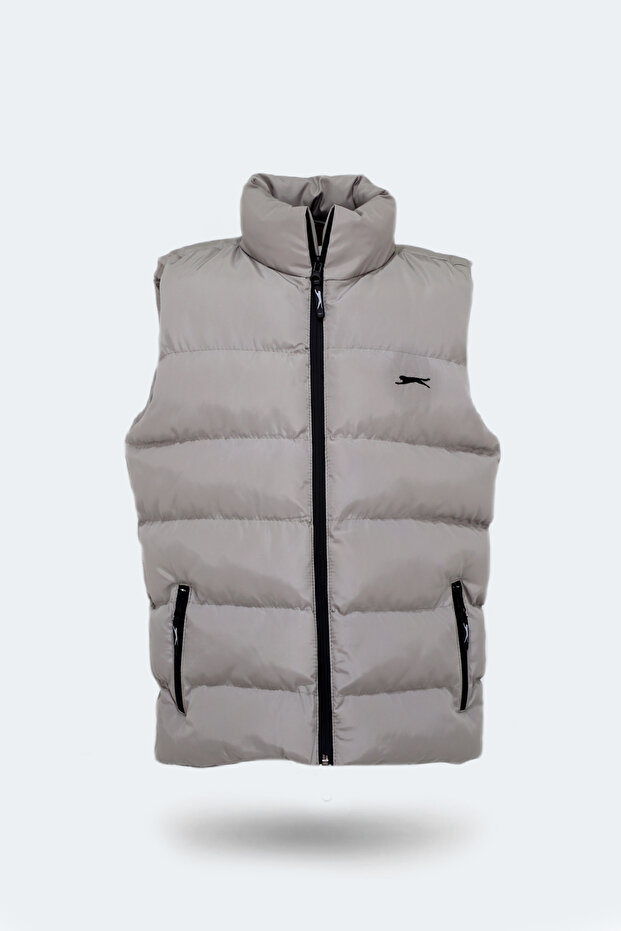 Neptune in Unisex Children's Vest Stone Gray