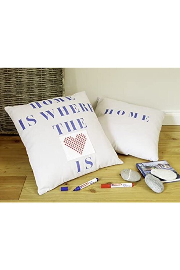 Tekstil Markörü Kumaş Boyama Kalemi 2-3 Mm Mor - 5