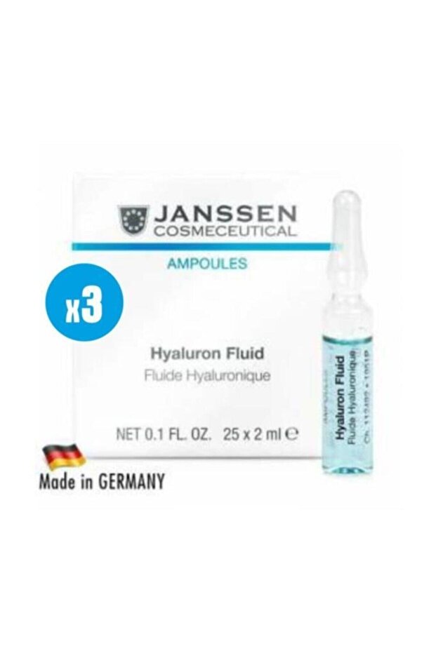 Janssen Cosmetıc Hyaluron Fluid Demanding Skin - 3 Pieces X 2 ml 20180901052