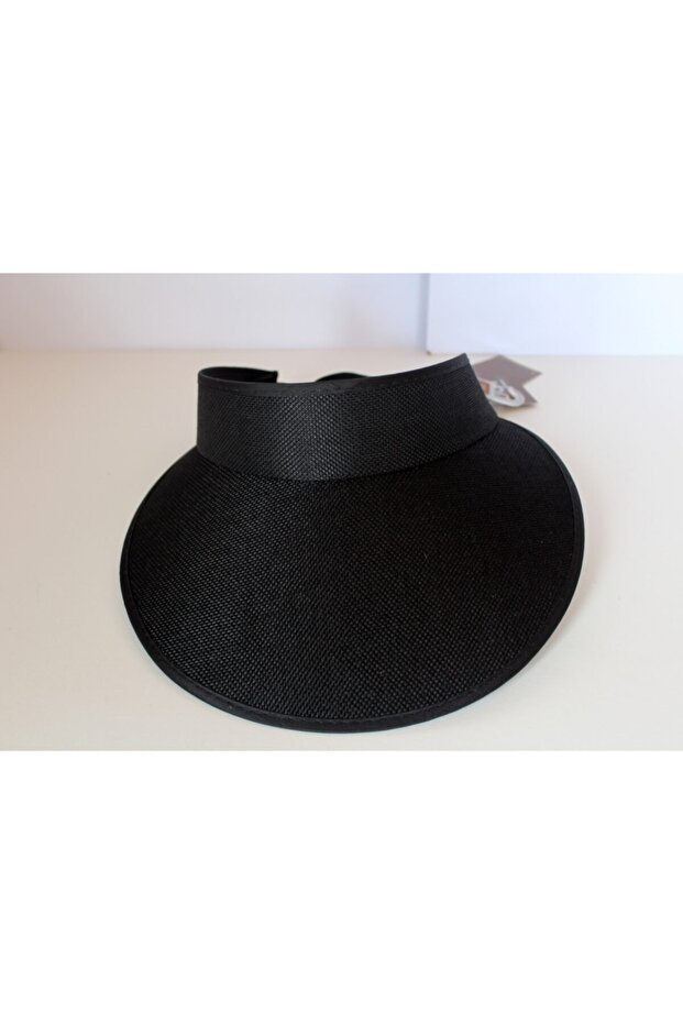 Black Visor, Straw Hat - 2