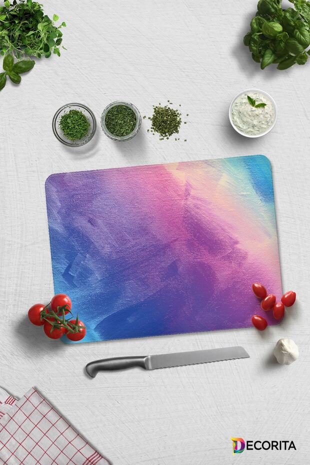 Colorful Canvas | Glass Cutting Board - Glass Cutting Board | 30cm X 40cm