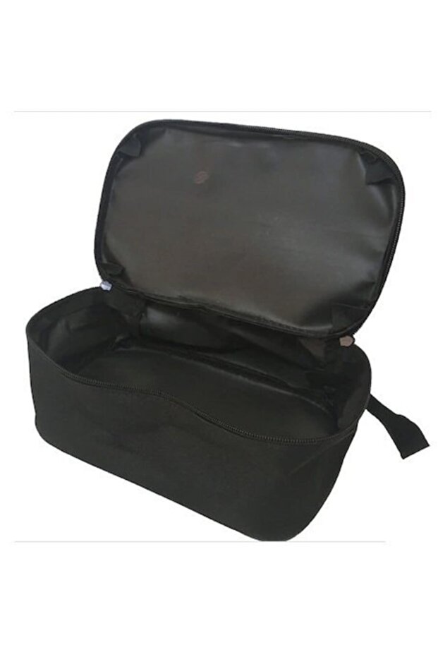 Black (Home and Care) Shaving Bag - Military Material