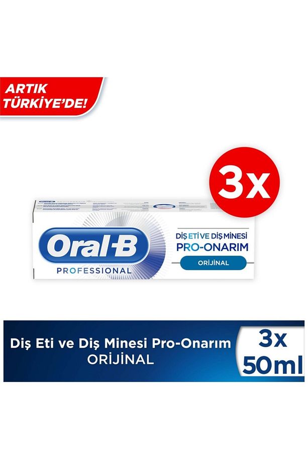 Professional Diş Eti Ve Diş Minesi Pro Onarım Original 50 Ml X 3 Adet - 1