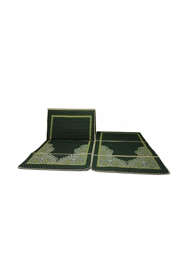 Prayer Rug Foldable Prayer Rug with Back Support and Back Rest