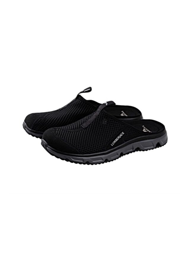 Unisex Black Color Indoor Slippers Castello