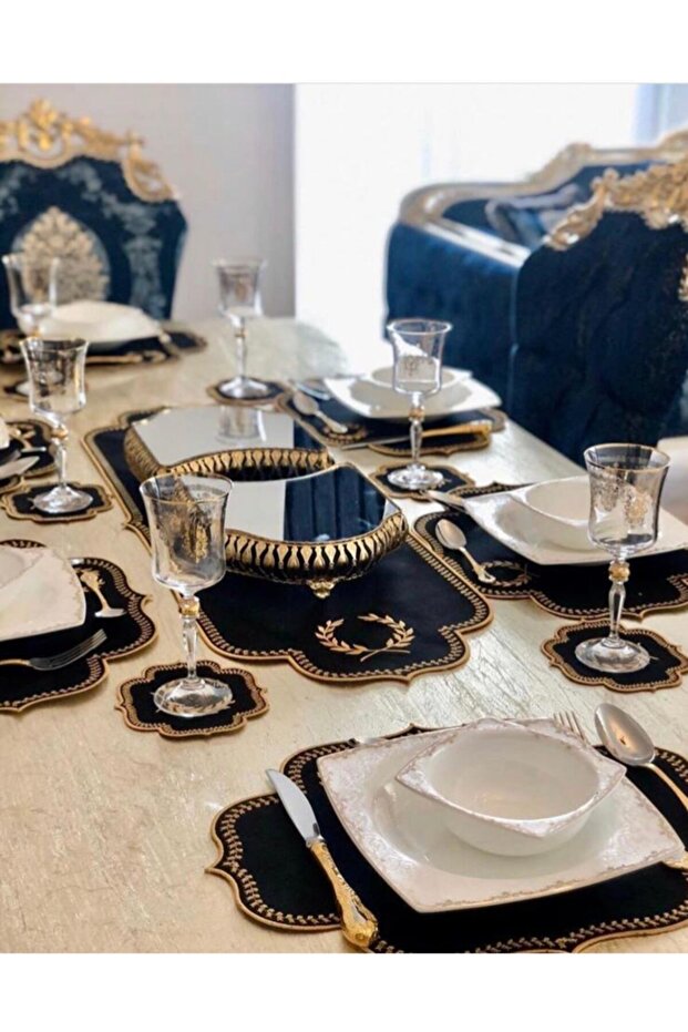 Amerikan Servis Ve Runner Seti (4 Parça) - 3