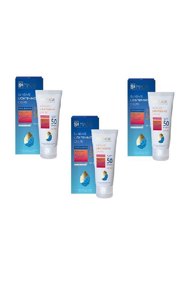 Sunsafe Lightening Creme 50 ml. 3 Adet - 1