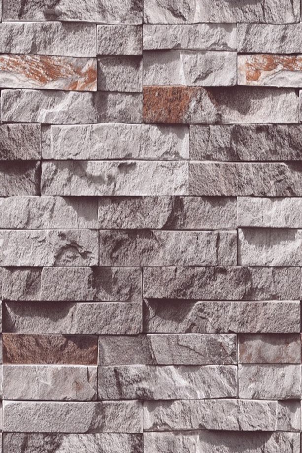 9350 Taş Popüler Desen Duvar Kağıdı 5 M² - 1