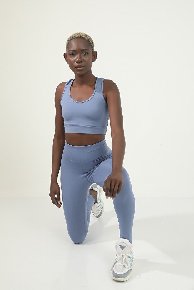 Γυναικείο Μπλε Basic Bustier - 1