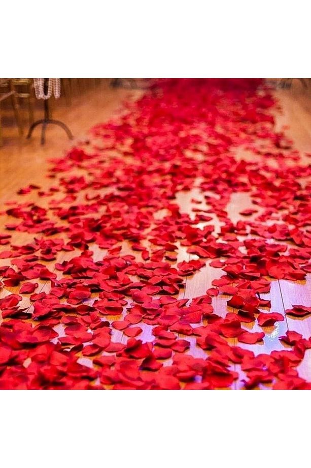 5000 Adet Kuru Gül Yaprağı Romantik Süsleme Gül Yaprakları 10 Paket - 1