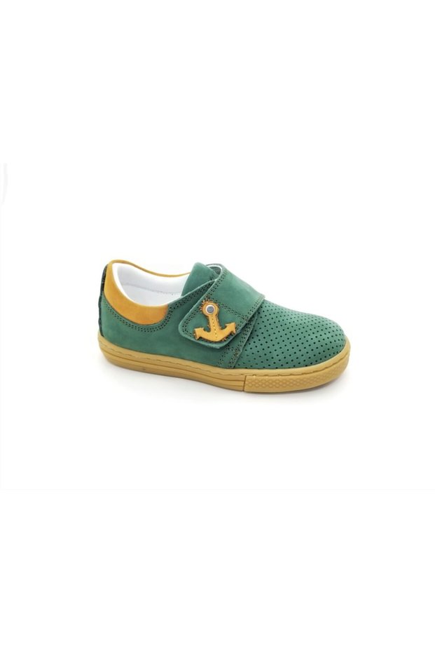 Boy's Anchor Shoes 109 (26-30 Size Range) - 29 - Green-Cat