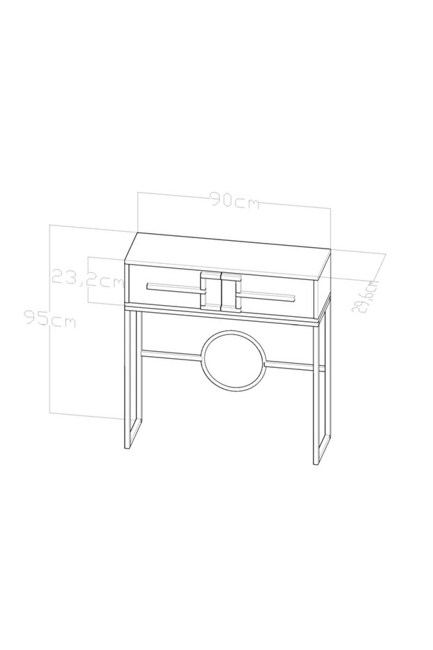 İsabella Dresuar 90 cm - 4