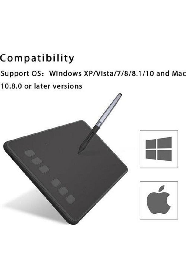 H640p 6.3 X 3.9 8192 Kad. 6 Tuş Grafik Tablet - 4