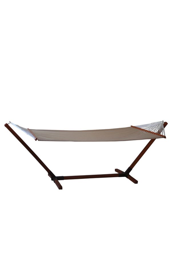Çift Kişilik Ahşap Ayaklı Hamak Set - 2