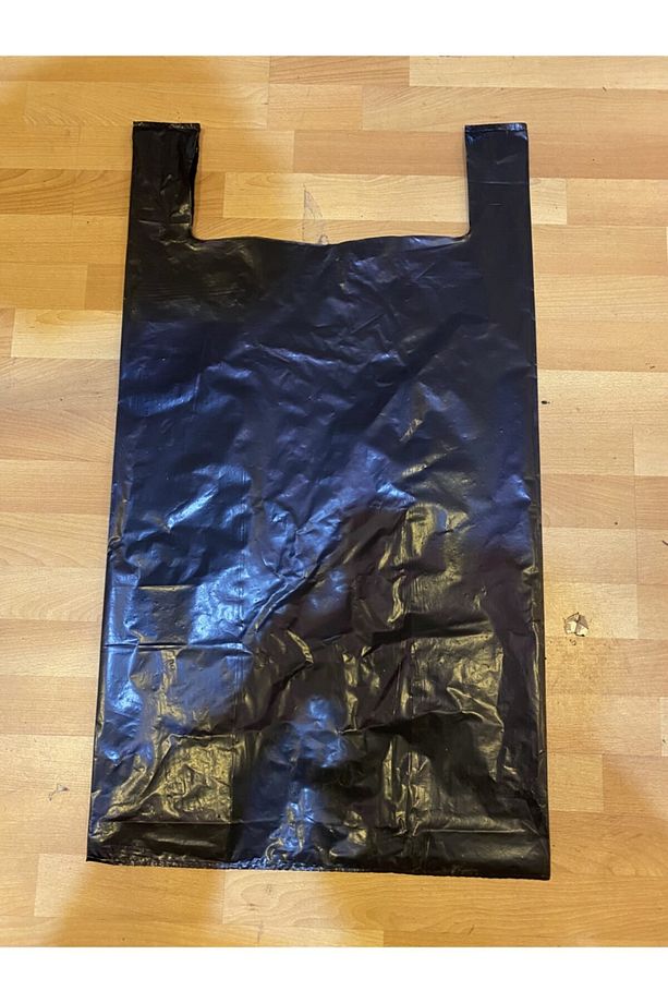 10 Adet 50x90cm Dökme Kalın Kulplu Çöp Poşeti - 3