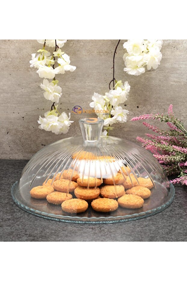 وعاء زجاجي بغطاء 32.5 سم 96873