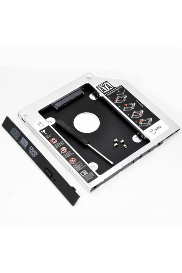 Hdd Ssd Kızak Caddy 9.5mm Harddisk Bağlama Aparatı - 1