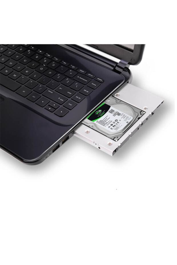 Hdd Ssd Kızak Caddy 9.5mm Harddisk Bağlama Aparatı - 3