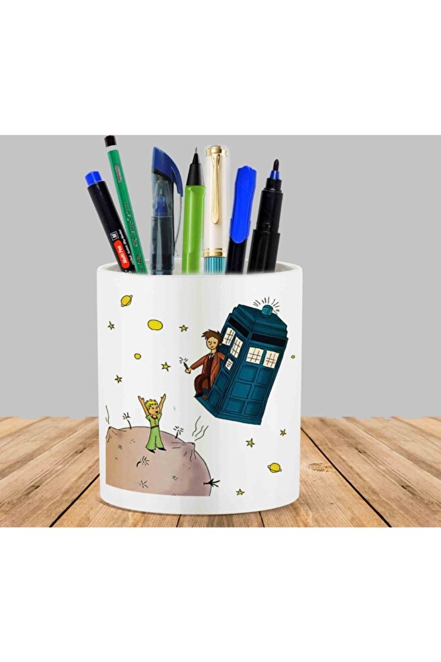 Little Prince Cactus Succulent Flower Pot Pen Holder