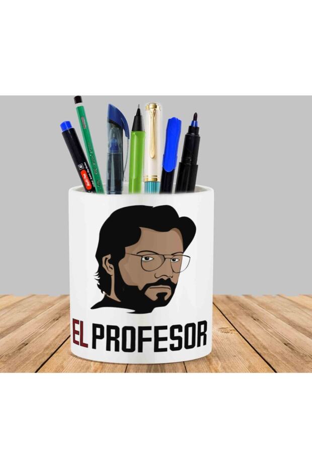 Hand Professor La Casa De Papel Cactus Succulent Flower Pot Pen Holder