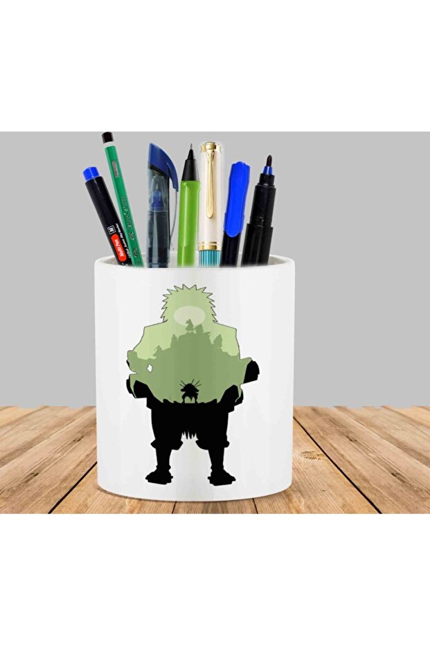 Jıraıya Senseı - Naruto Cactus Succulent Pot Pen Holder