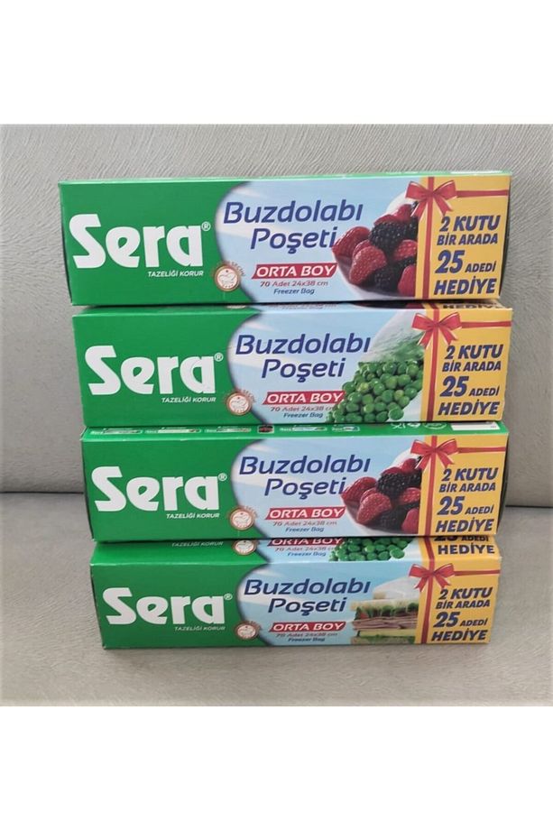Buzdolabı Poşeti 24x38 Cm 70'li 4 Ad (70x4=280 Ad Tek) - 1