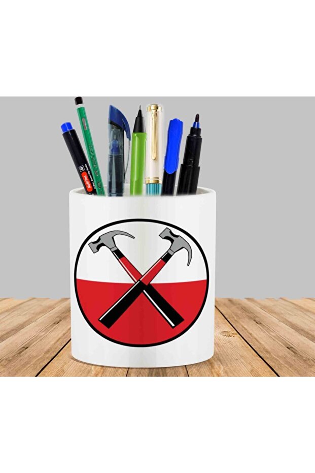 Pink Floyd Cactus Succulent Flower Pot Pen Holder