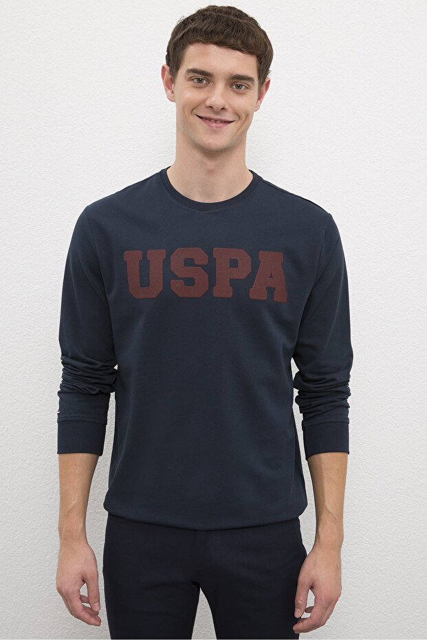 Navy Blue Men's Sweatshirt