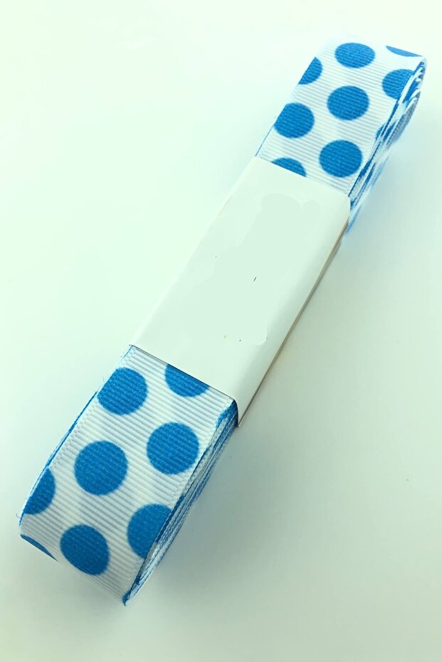 Dark Blue Large Polka Dot Grosgrain Ribbon – Special Design, Accessory, Quality Production, Eye-Catching Style