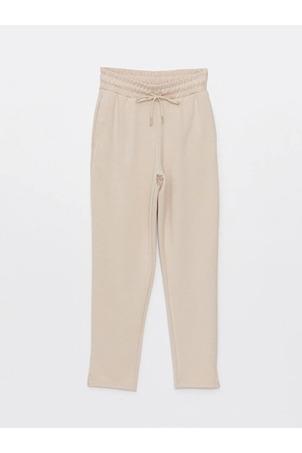 LCW Active Beli Lastikli Rahat Kalıp Kadın Eşofman Altı - 1