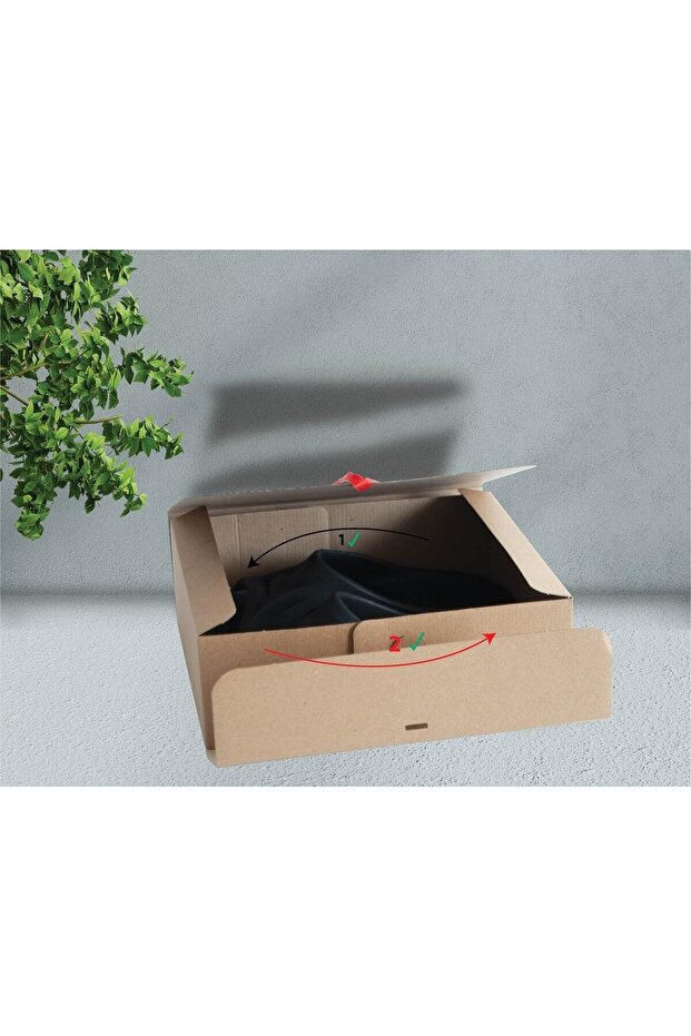 Kraft Hediye Kutusu Kurdeleli - 3